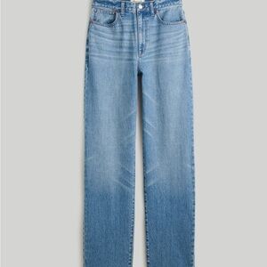 Madewell Curvy Baggy Straight Jean